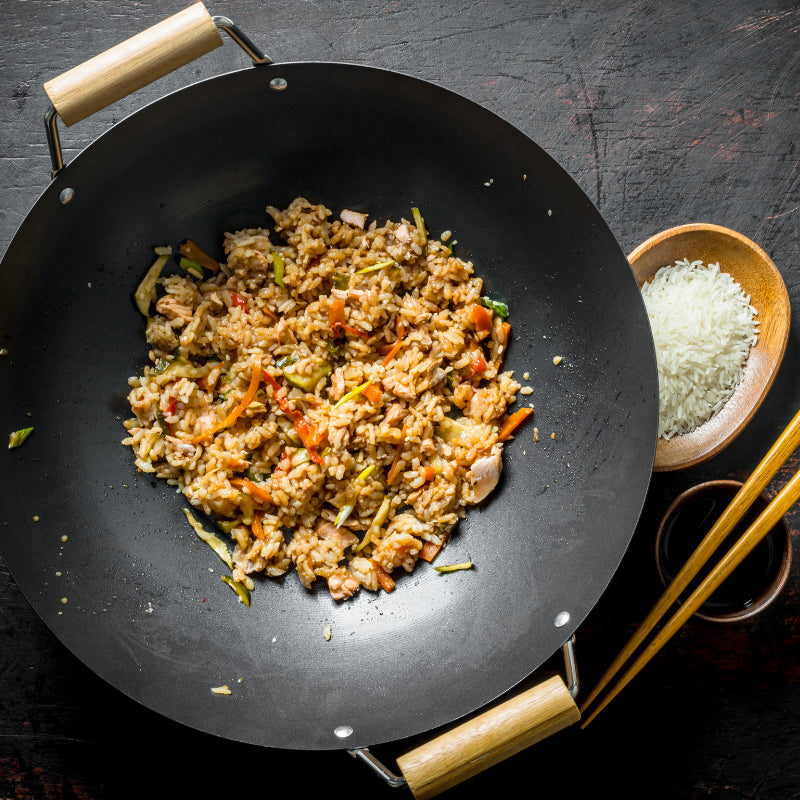recette wok riz frit